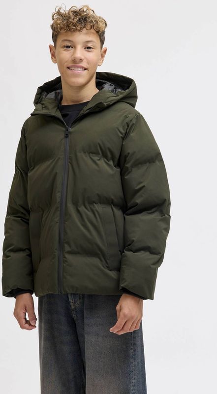 Jack & Jones - JJKAITO PUFFER JACKET - Gewatteerde Jas - Rosin - Met Capuchon