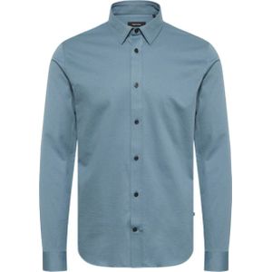 Matinique slim fit overhemd MAtrostol blauw