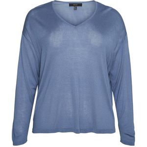 VERO MODA CURVE top VMCNOVA blauw