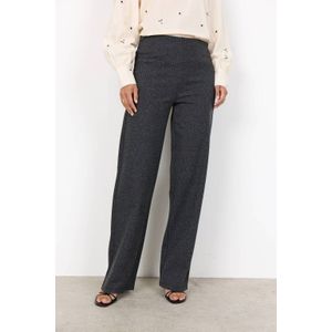 Soyaconcept - Straight High Waist Broek - Antraciet