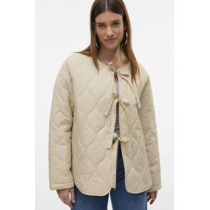 VERO MODA - Zomerjas - Ecru - Quilted