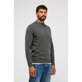 Butcher of Blue - Clifden Mock - Gebreide Trui - Grijsgroen - Fijn Gebreid