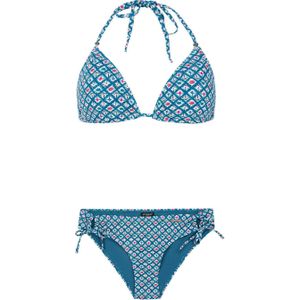 Protest voorgevormde triangel bikini PRTALEYNA blauw/wit/roze
