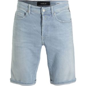 REPLAY tapered fit short RBJ.981 light blue