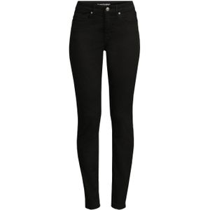 Anytime - High Waist Skinny Jeans - Zwart - 5-Pocket - Stretch Denim