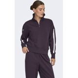 ONLY PLAY - ONPFREJA LIFE HN HZ LS SWT - Dames Trui - Sweatshirt - Hoge Hals - Lange Mouwen