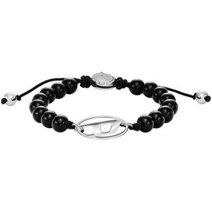 Diesel armband DX1434040 Beads zwart
