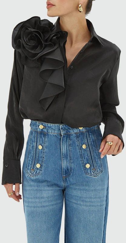 Brisa - Blouse - Zwart