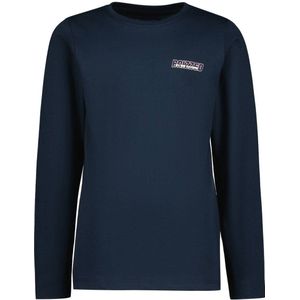 Raizzed longsleeve Timoty met tekst blauw