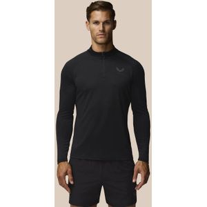 Castore - Adapt Trainingstrui 1/4-Zip - Zwart Donkergrijs - Vesten