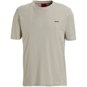 HUGO regular fit T-shirt light/pastel grey