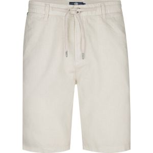 Petrol Industries linnen regular chino short ecru