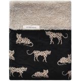 Your Wishes baby teddy ledikantdeken Wild Cheetah 100x140 zwart/beige