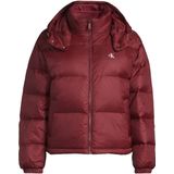 Calvin Klein, Dames, Jassen, Rood, Maat: M Nylon,