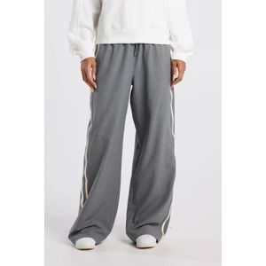 America Today - Straight Regular Waist Casual Broek - Lichtgrijs