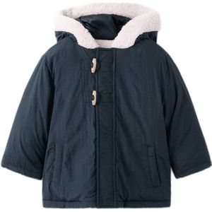 Mango Kids - Jas - Zacht - Teddy Details - Capuchon