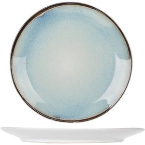 Cosy & Trendy Fez Plat Dinerbord - Ø 28 cm - Blauw