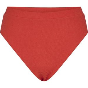 PIECES high waist bikiniboekje PCAIA rood