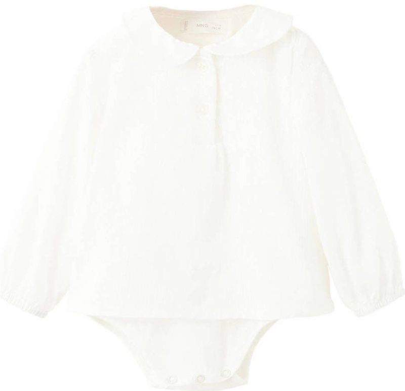 Mango Kids jurk+ bloomer ecru