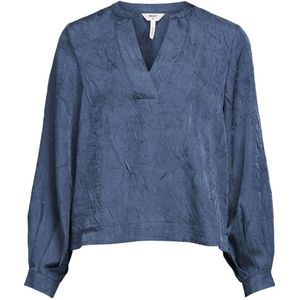 OBJECT blousetop OBJJOHNSON blauw