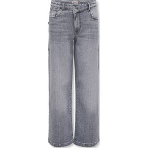 ONLY - KOGCHERRY - Jeans - Grey Denim - Wide Leg
