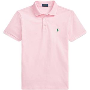 POLO Ralph Lauren slim fit polo met logo carmel pink