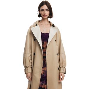 Desigual trenchcoat beige