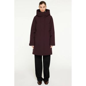 Elvine Womens Eline Lange jas (Dames |bruin |waterdicht)