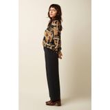 Blouse dames - King Louie - Zwart/Multicolour