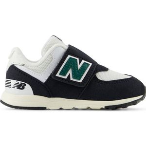 New Balance 574 sneakers zwart/wit/petrol