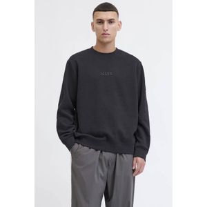 Jack & Jones - JCOPOINT SWEAT BADGE CREW NECK BF - Zwart - Heren - Sweater