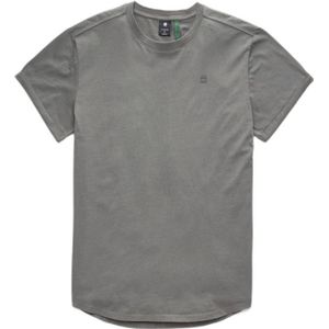 G-Star RAW regular fit T-shirt Lash met logo grijs