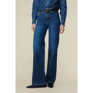 Lois wide leg jeans dark blue denim