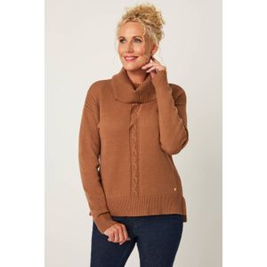 gardeur coltrui camel gebreid