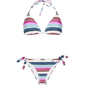 Protest voorgevormde triangel bikini PRTBANDITA roze/blauw