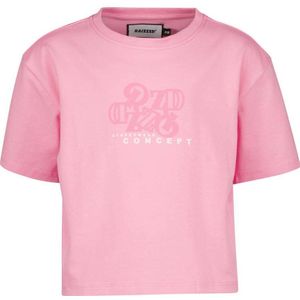 Raizzed T-shirt FAYA met printopdruk roze