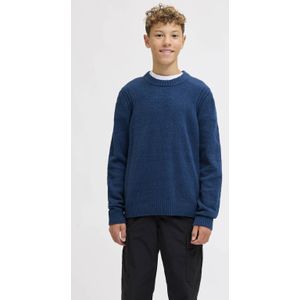 Jack & Jones - JCOPOINT KNIT BOUCLE CREW NECK BF JNR - Trui - Titanium
