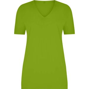 Plus Basics travelstof top groen
