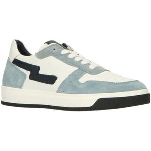 Gattino Leren Sneakers Blauw/Wit