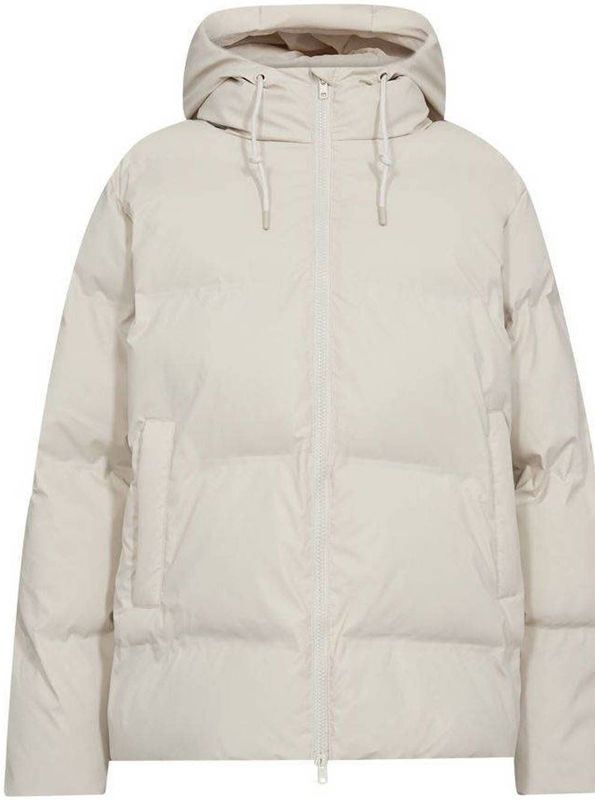 FREEQUENT gewatteerde jas ecru