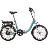 Villette le Balade, elektrische vouwfiets, 1 speed, blauw