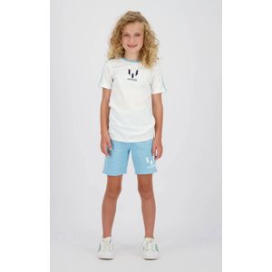 Messi T-shirt + korte broek lichtblauw/wit