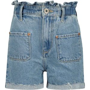 Vingino high waist denim short Demy blue vintage