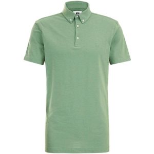 WE Fashion slim fit polo met logo weed