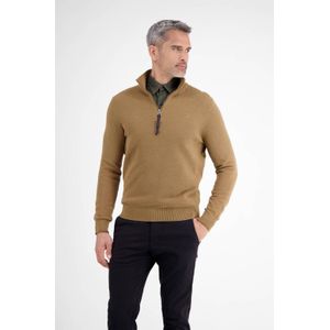 Lerros - Schipperstrui - Lichtbruin - Gebreide Troyer - Lange Mouwen