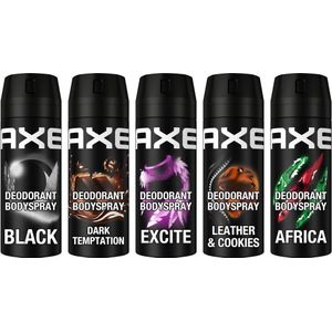 Axe - Deodorant Bodyspray Mixset - 5 x 150 ml