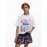 Jeansminirok - Denimstof - Korte Minirok - Met Ruches