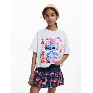 Jeansminirok - Denimstof - Korte Minirok - Met Ruches