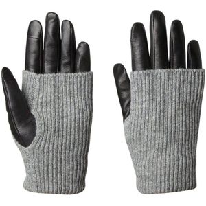 Markberg leren handschoenen zwart