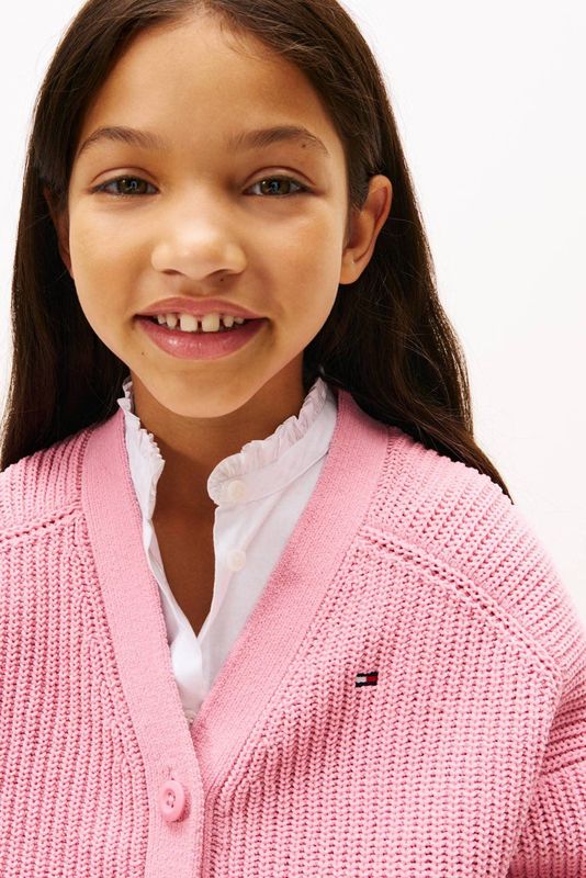 TOMMY HILFIGER Gebreid vest  pink